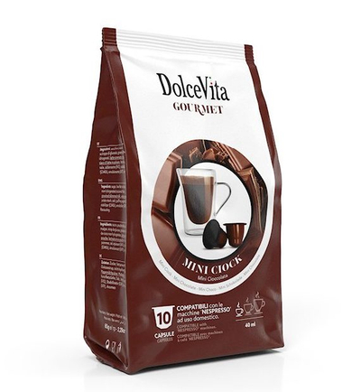Dolce Vita Chocolate, përzierje kompatibile me Nespresso® (10 kapsula)