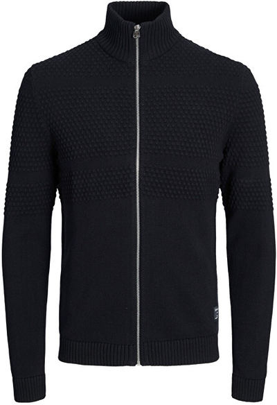 Triko Jack&Jones JCOCHRIS 12246629 Black