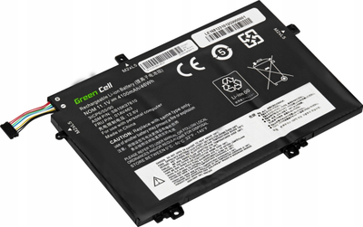 Bateri laptopi Green Cell L17L3P52, 11.1V, 4100mAh, e zezë