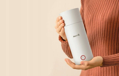 Ibrik elektrik Deerma DR050, 350ml, 300W, i bardhë