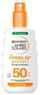 Spray dielli Garnier Ambre Solaire Hydra 24, SPF 50, 150ml