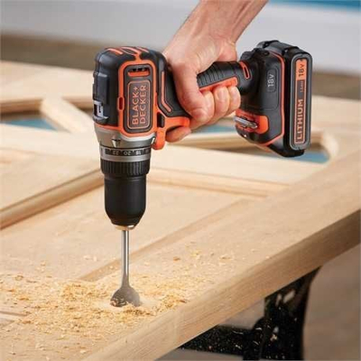 Burmashinë Black&Decker BL186KB 18 V 2 x 1,5 Ah bateri