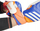 Doreza portjeri adidas Predator Match IX3879, Soft Grip Pro, mbrojtje gishtash, blu e kuqe e bardhë