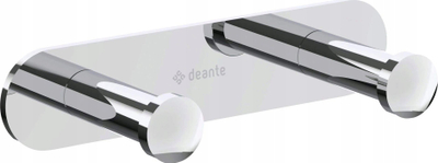 Varëse dyshe banjo Deante, çelik inox, krom me shkëlqim