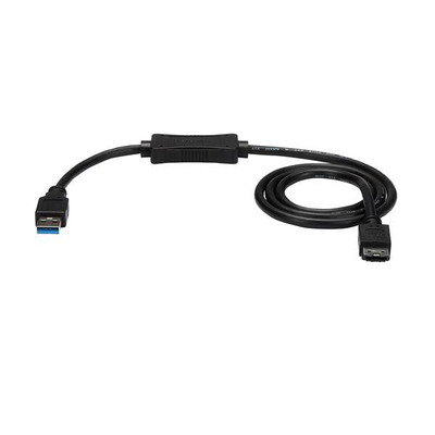 Kabllo adapter USB 3.0 në eSATA StarTech USB3S2ESATA3, 1 m, 5 Gb/s, e zezë