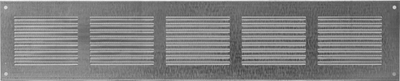 Grilë metalike ventilimi Europlast METAL GRILLE, 500x100mm, e galvanizuar