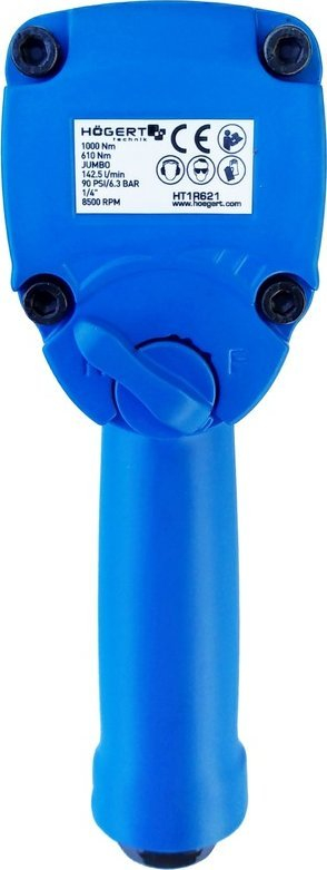 Çelës goditës me ajër Hogert Technik HT4R621, 1 2", 1000 Nm, blu