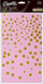 Mbulesë tavoline Godan B&amp;C Foil, 137x183 cm, me pika ari, rozë