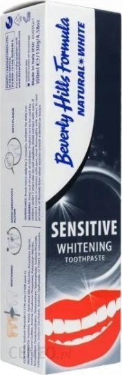 Pasta dhëmbësh Beverly Hills Formula Total Protection Natural White, zbardhuese, 100 ml, lejla