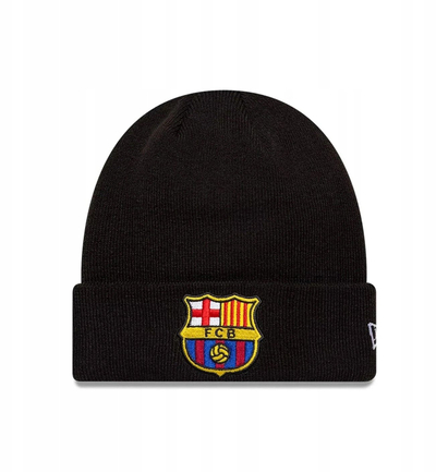 Kapele dimërore New Era FC Barcelona 60846904, beanie, 100% akrilik, e zezë