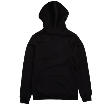 Bluzë me kapuç Justhype Drawcord Hoodie NXTWOM3017, pambuk poliester, e zezë
