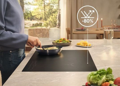 Plitë me induksion Electrolux Series 700 EIS62453IZ, 4 zona, 60 cm, e zezë