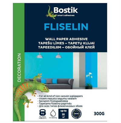 Ngjitës për letër muri Bostik Non-woven, 300g, deri 35 m², transparent