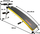 Stol për ushtrime Neo-Sport, 136x54x55cm, i zi