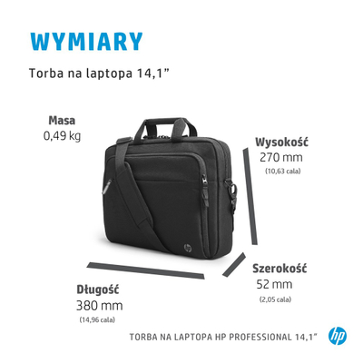 Çantë HP Professional, 14.1\", e zezë