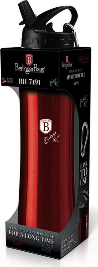 Termos Berlinger Haus 500ml BH-7491, i kuq