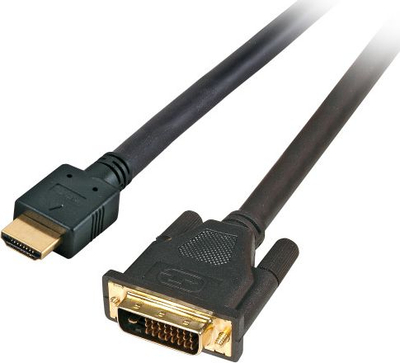 Kabllo HDMI në DVI-D EFB K5432SW.2, 2m, Full HD, e zezë