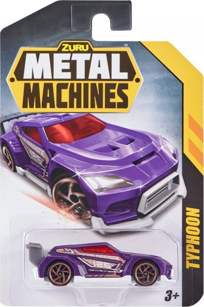 Set makina lodër Zuru Metal Machines Series 2, 24 copë, metalike, shumëngjyrëshe
