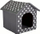 HOBBYDOG Куќичка за кучиња, Сива, Големина R1