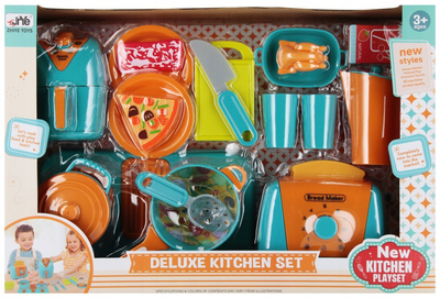 Set kuzhine për kalamoj Mega Creative Zest Kitchen MC WB 12, 50x34x13 cm, me ngjyra nga të gjitha