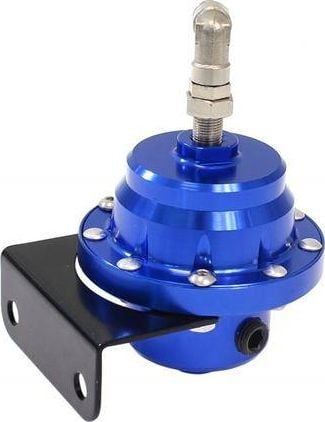 Regulator presioni karburanti TurboWorks AN6, me manometër, blu