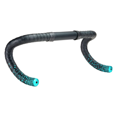 Shirit timoni biçiklete Supacaz Sticky Kush Star Fade, PU, shumëngjyrësh