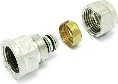 Fiting drejt Comap 9462516, press me filetë femër 20mm x 3/4", metalik
