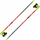 Shkop vrapimi Leki Ultratrail FX Junior, 95–110 cm, karboni, Naturalcarbon Bright Red Neonyellow