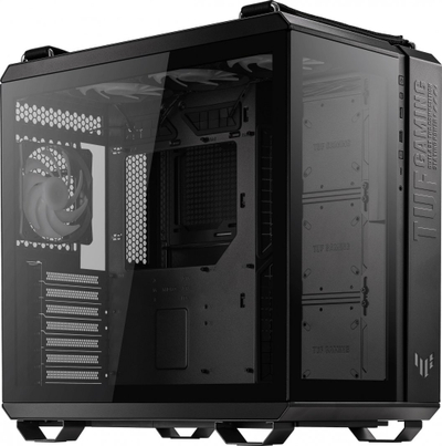 Kasë Asus TUF Gaming GT502 PLUS TG ARGB, e zezë, Midi Tower