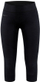 Основни хеланки Craft Core Dry Active Comfort за жени, термо, црни