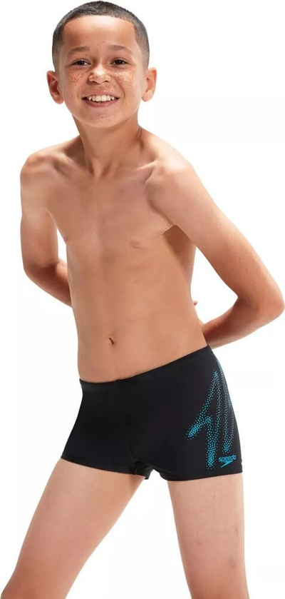 Rroba banje çunash Speedo Hyper Boom Aquashorts, Endurance10, të zeza me blu