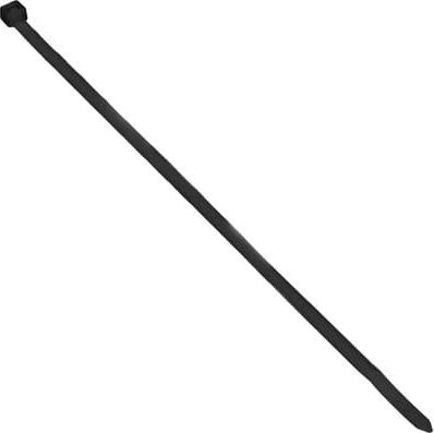Lidhëse kabllosh Orno, 4.8mm gjerësi, 250mm gjatësi, e zezë, 100 copë