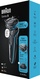 Brisk elektrik Braun Series 5 51-M1200S, 3 tehe që lëvizin, i papërshkueshëm nga uji, i zi