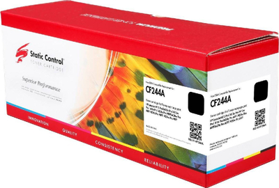 Toner kartrixh Static Control CF244A, zëvendësues për HP, i zi