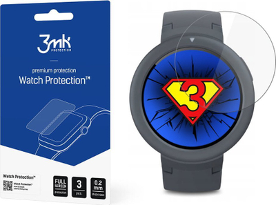 Mbrojtëse ekrani 3MK Watch Protection për Xiaomi Amazfit Verge Lite edhe Verge 3, hibrid, që s’e ha gërvishtja