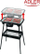 Grill Kopshti Elektrike Adler AD 6602, skarë 37x21 cm, i zi