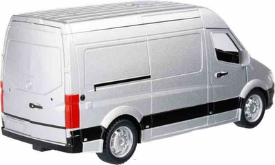 Lodër makine Daffi Mercedes-Benz Sprinter, model metalik, shkallë 1:32, ngjyrë argjendi