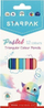Lapsa me ngjyra Starpak Pastel, trekëndsh, set me 12 copa