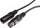 Kabllo Monkey Banana XLR - XLR, 3m, e zezë