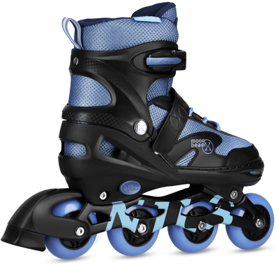Patina inline me LED Nils Extreme NA0189, set me mbrojtëse, madhësia L 39-42, blu
