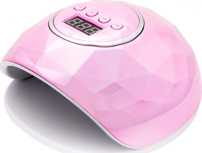 Lampë për thonj Activeshop Shiny, 86W, UV LED, rozë perlë