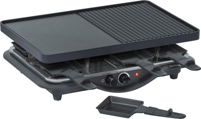 Grill raclette Steba RC 28, 1400W, për 8 vetë, i zi