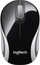 Maus Logitech Mini M187 (910-002731), 1000 DPI, 10 m, i zi/argjendtë