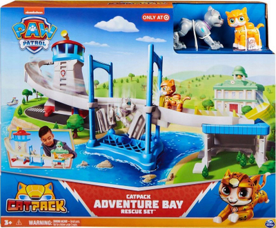 Set lojrash Paw Patrol Cat Pack Adventure Bay, figura aksioni, për kalamaj