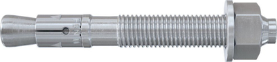 Set bulonash anker Fischer 45269, 256mm, 20 copë, çelik i argjendtë