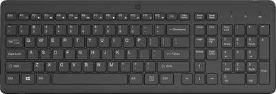 Tastierë wireless HP 225, full size, me numpad, e zezë