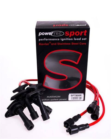 Kabllo ndezjeje PowerTEC për Subaru Impreza STi Turbo EJ20 2.0 16V 97-00, sportive, të kuqe