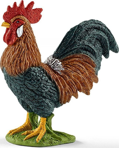 Lodër figurë gjel Schleich Farm World 9019146, set me 5 copë, shumëngjyrëshe