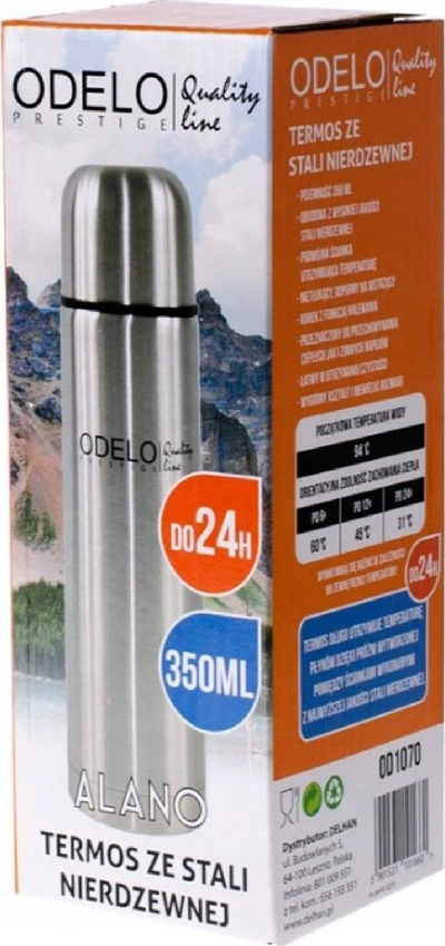 Termus Odelo Alano OD1070, 0.35L, çelik inox, argjendtë