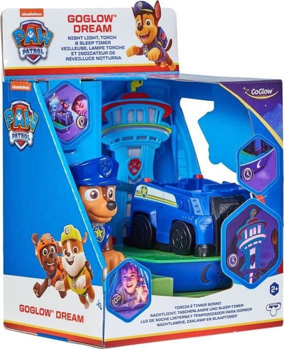 Llambë nate Paw Patrol GoGlow Chase, 3‑në‑1, me elektrik dore, shumëngjyrëshe